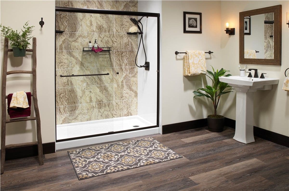 Tub-to-Shower Conversion