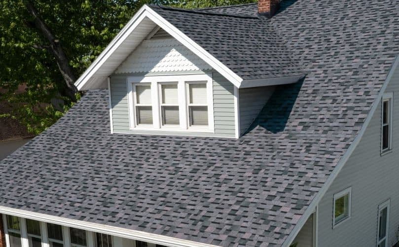 Midnight Plum home with new roof